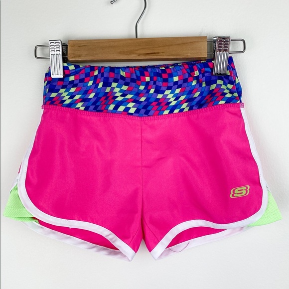 Skechers Other - Sketchers Active Girls Shorts Pink/Multi Size 4
